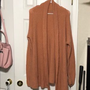 Peach cardigan